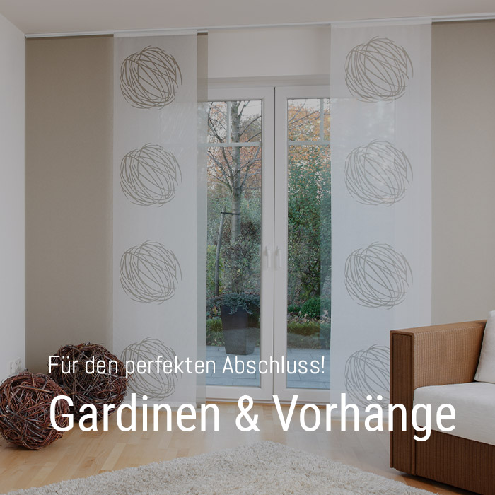 Ihre Raumausstattung für schöne Gardinen und Vorhänge in Bad Vilbel - Wohnkonzept Mayer